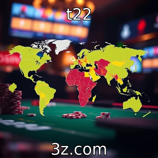 Expansão global de operadores de cassino online em 2025